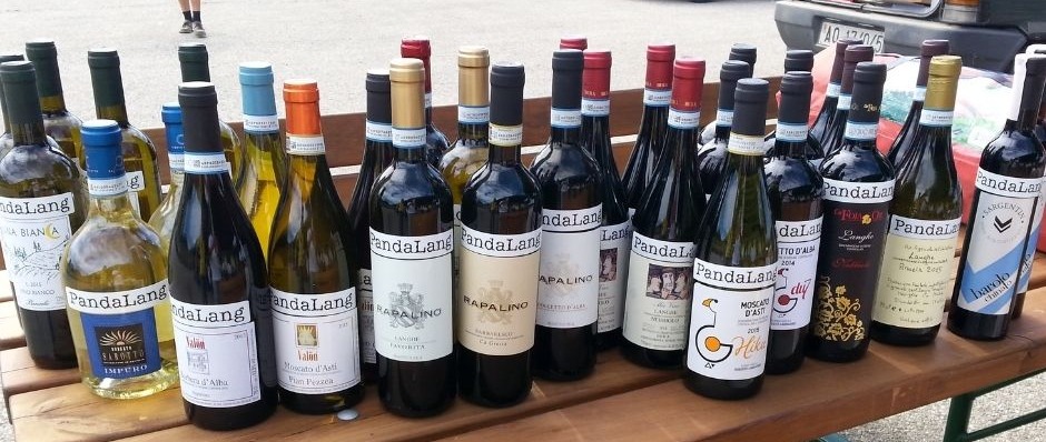 Bottiglie vino produttori di Neviglie